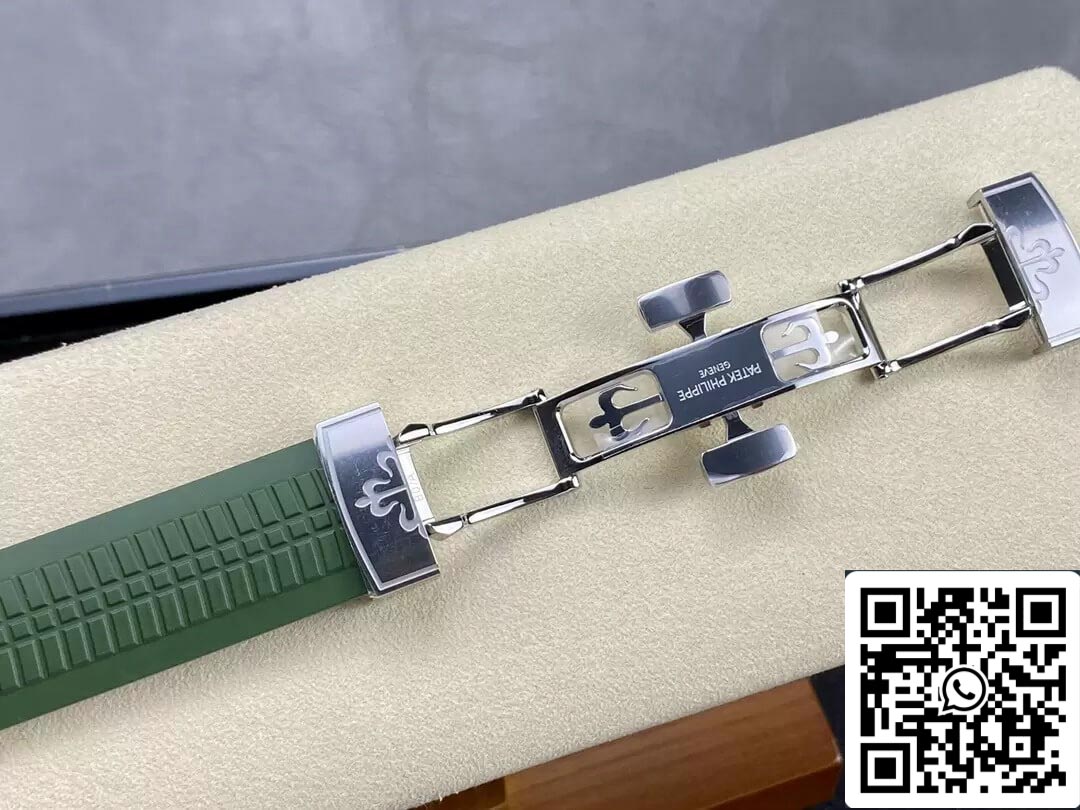 Patek Philippe Aquanaut 5168G-010 1:1 edizione migliore 3K Fabbrica V2 Versione quadrante verde