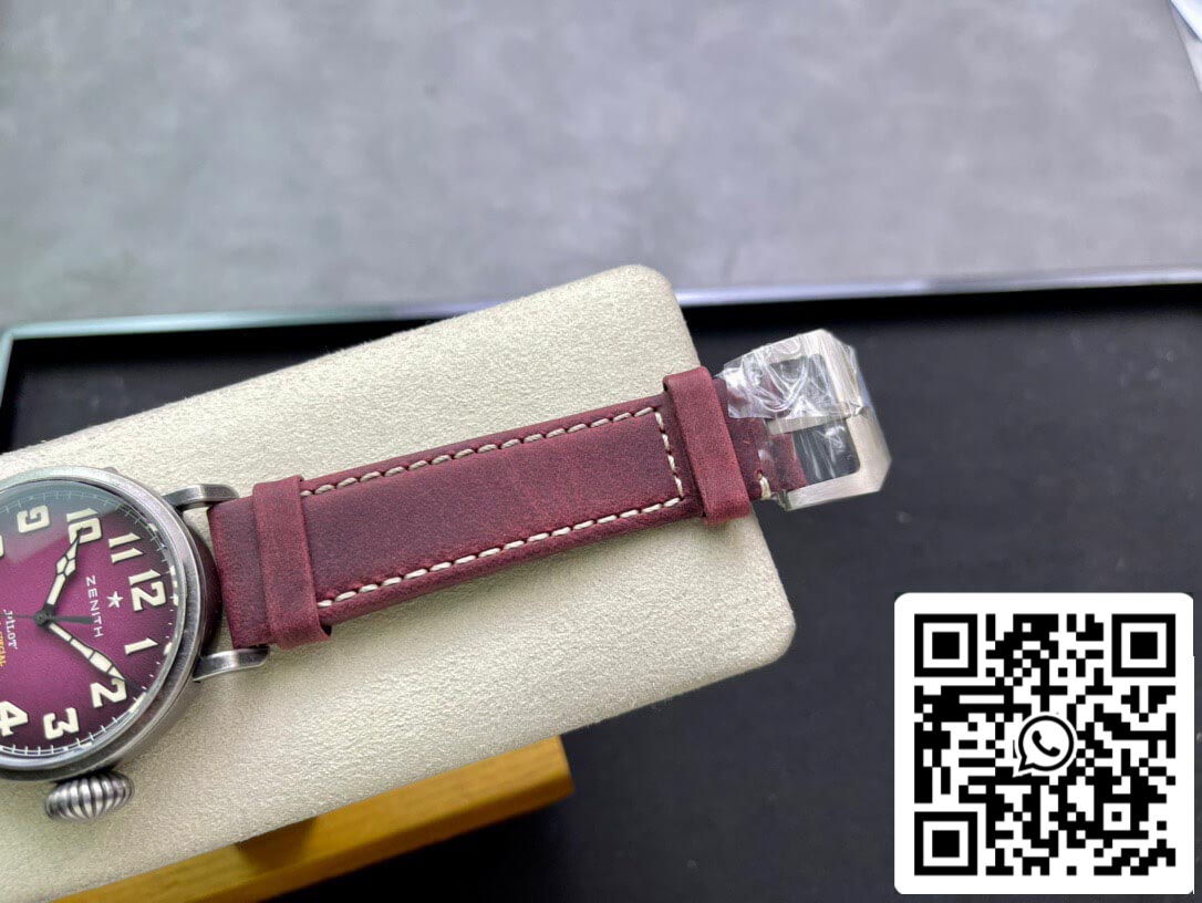 Zenith Pilot 11.2430.679.21.C801 XF Fabbrica 1:1 Best Edition Swiss ETA9015 Pink dial