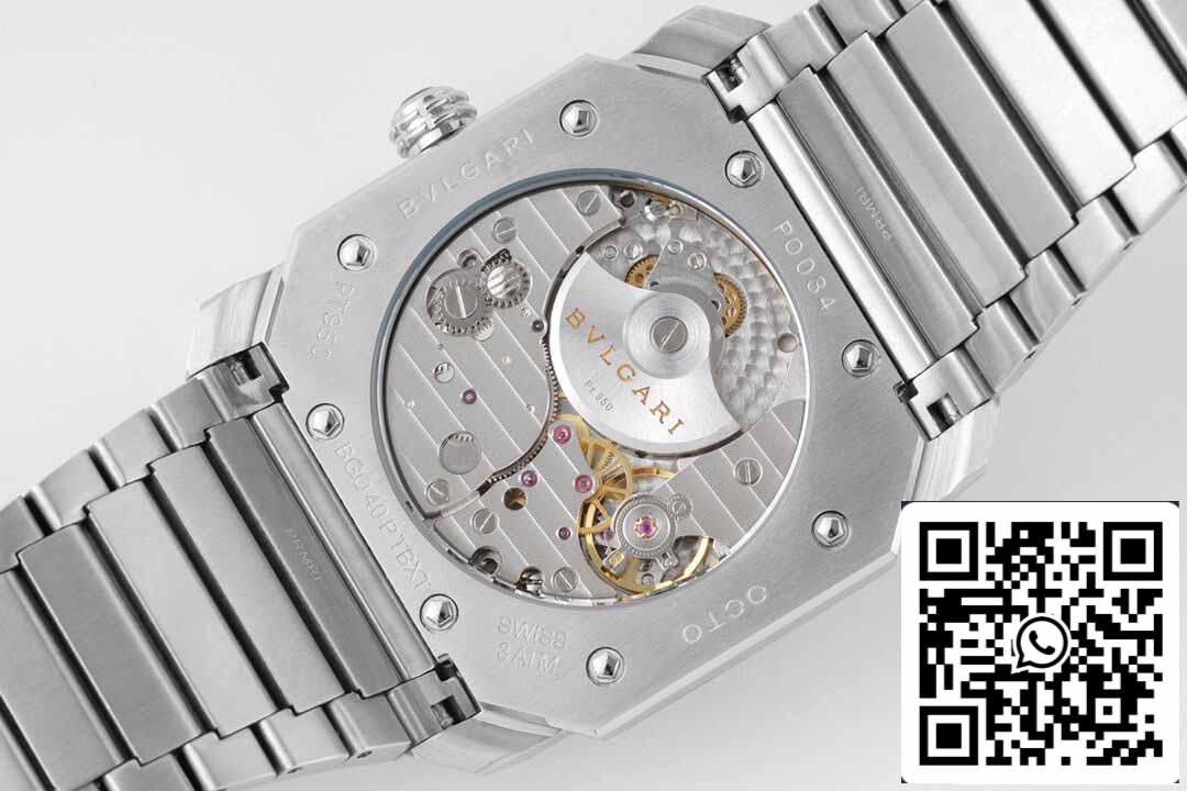 Bvlgari Octo Finissimo 103297 1:1 edizione migliore BV Fabbrica quadrante nero