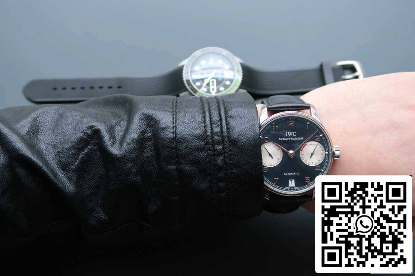 IWC Portugieser IW500112 1:1 Best Edition ZF Fabbrica V5 Esfera azul oscuro
