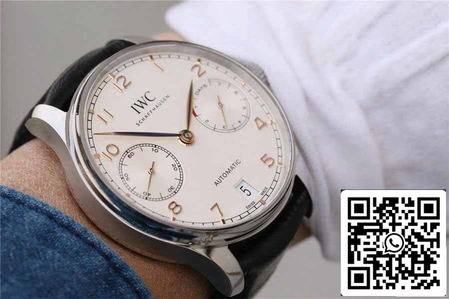 IWC Portugieser IW500704 1:1 Best Edition ZF Fabbrica V5 White Dial