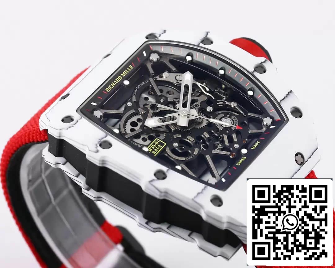 Richard Mille RM35-01 1:1 edizione migliore BBR Fabbrica fibra di carbonio Cassa