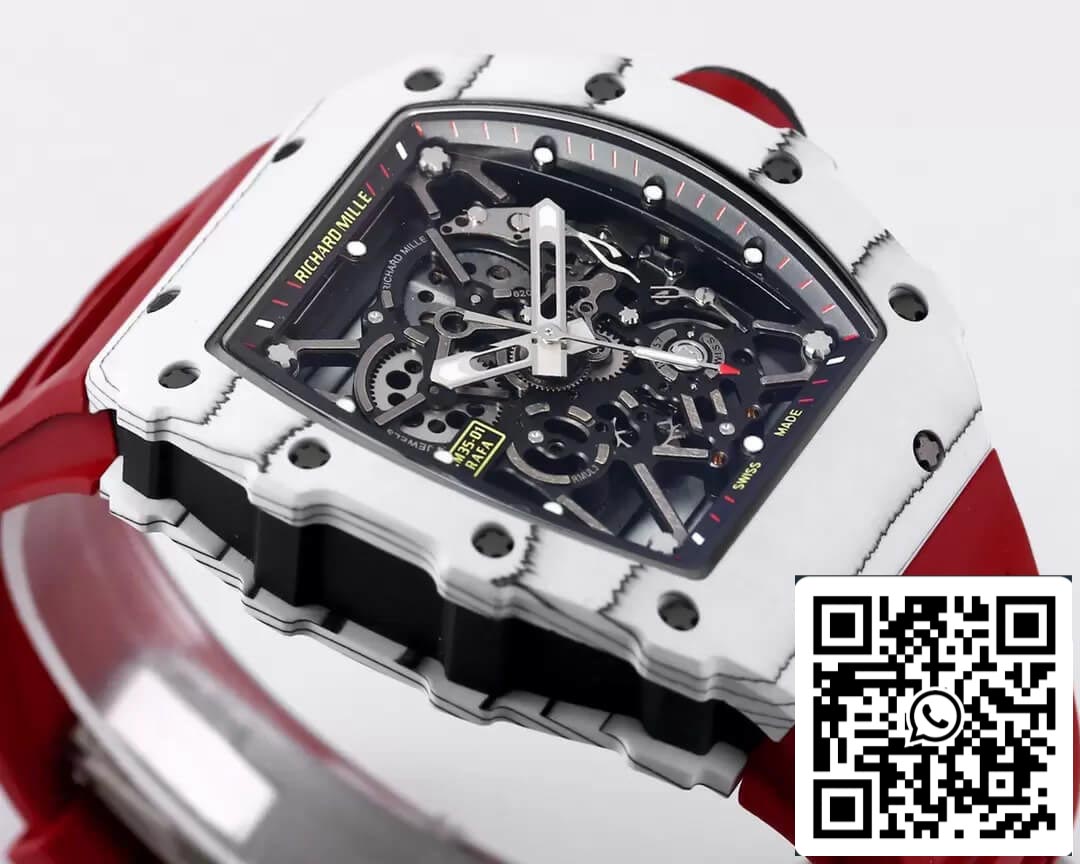 Richard Mille RM35-01 1:1 edizione migliore BBR Fabbrica Red cinturino