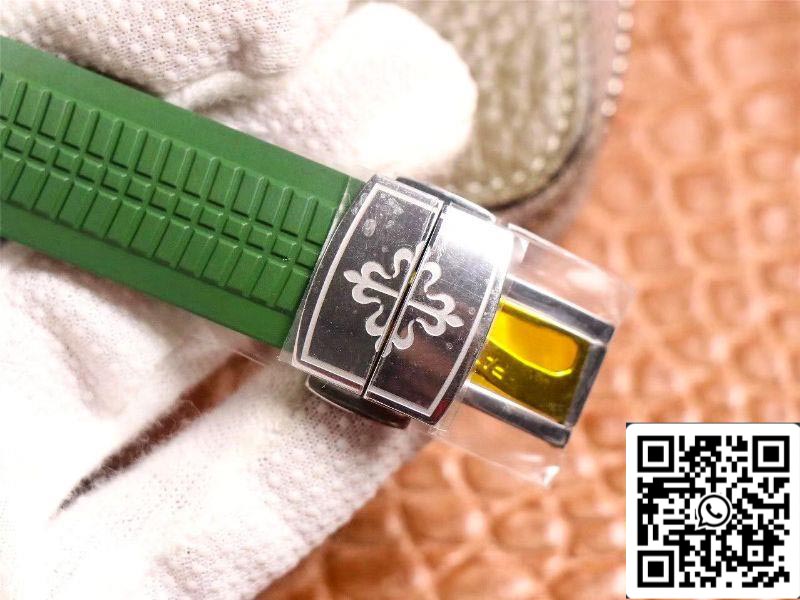 Patek Philippe Aquanaut 5168G 1:1 Best Edition ZF Fabbrica green dial Swiss Cal.324 SC
