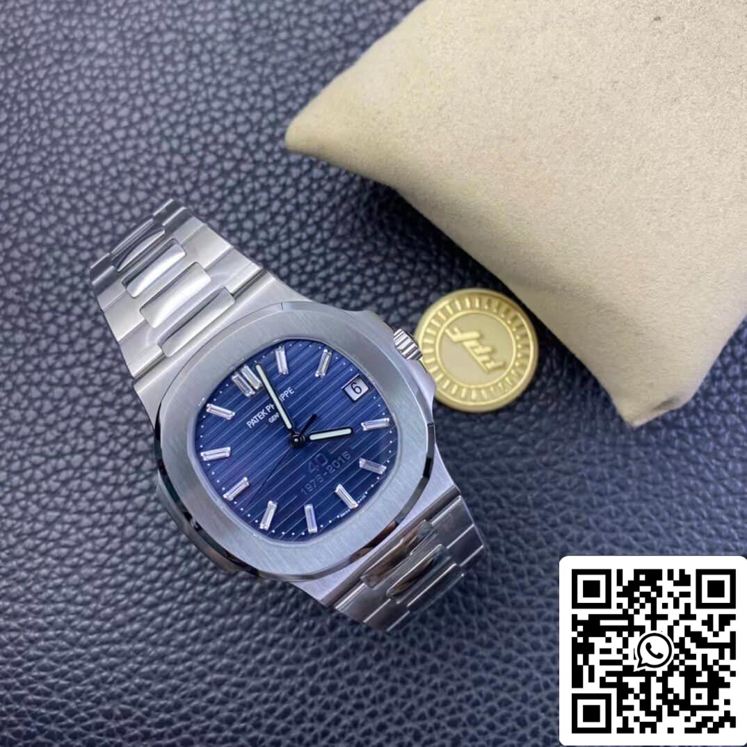 Patek Philippe Nautilus 5711/1P 40th Anniversary 1:1 Best Edition PPF Fabbrica Blue Dial