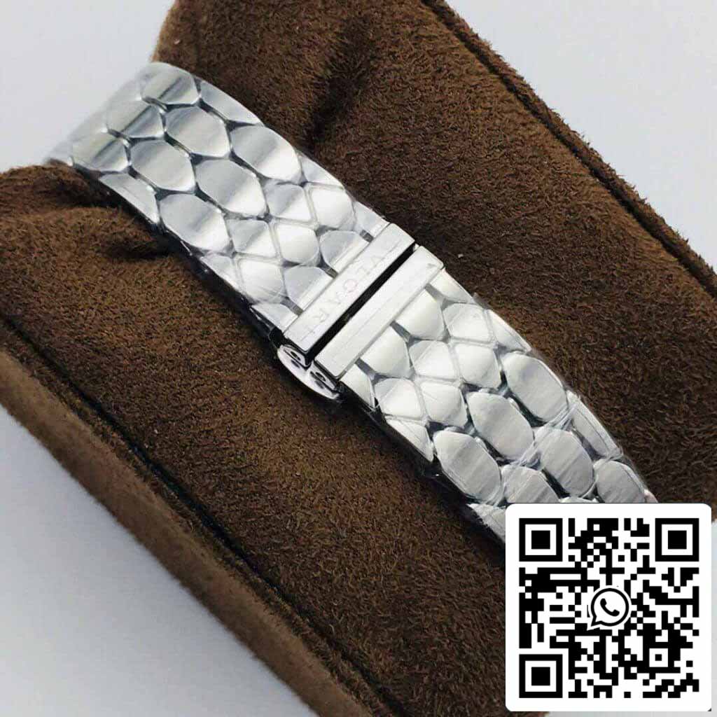 Bvlgari Serpenti 103361 1:1 edición mayor BV Fabbrica Argento quadrante bianco