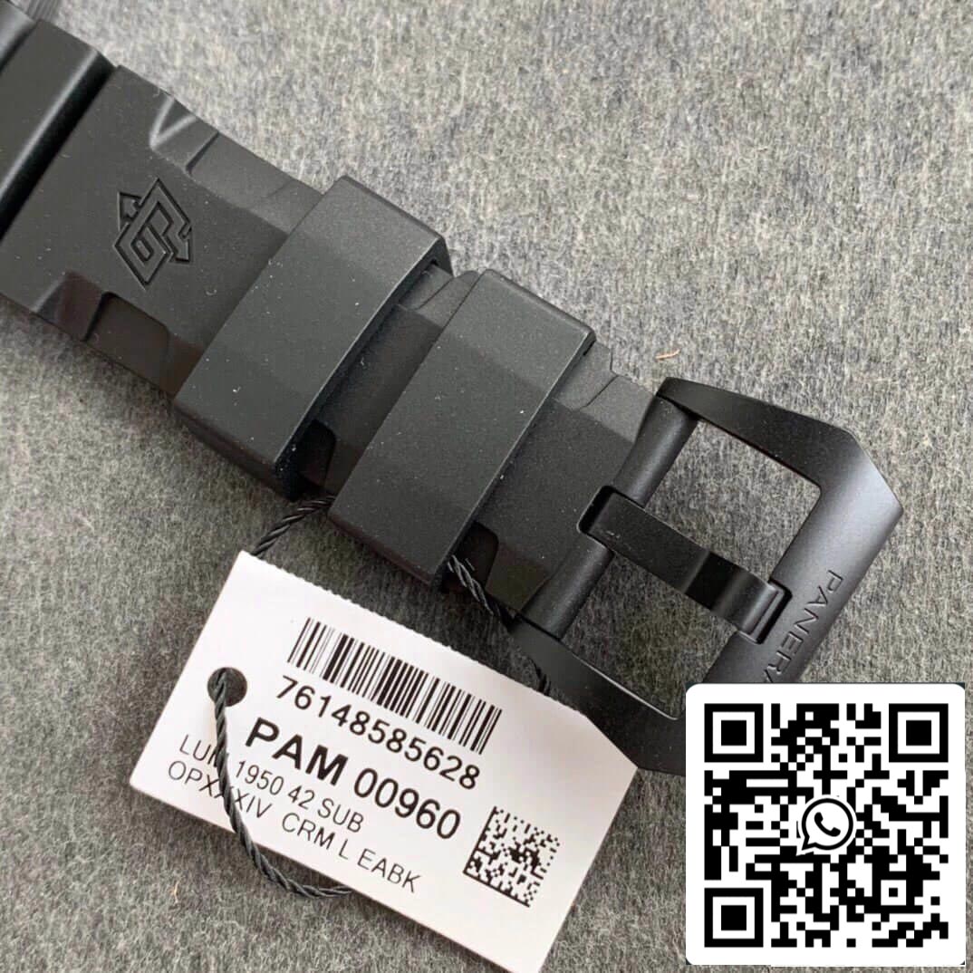 Panerai Submersible PAM00960 1:1 edizione migliore VS Fabbrica quadrante nero