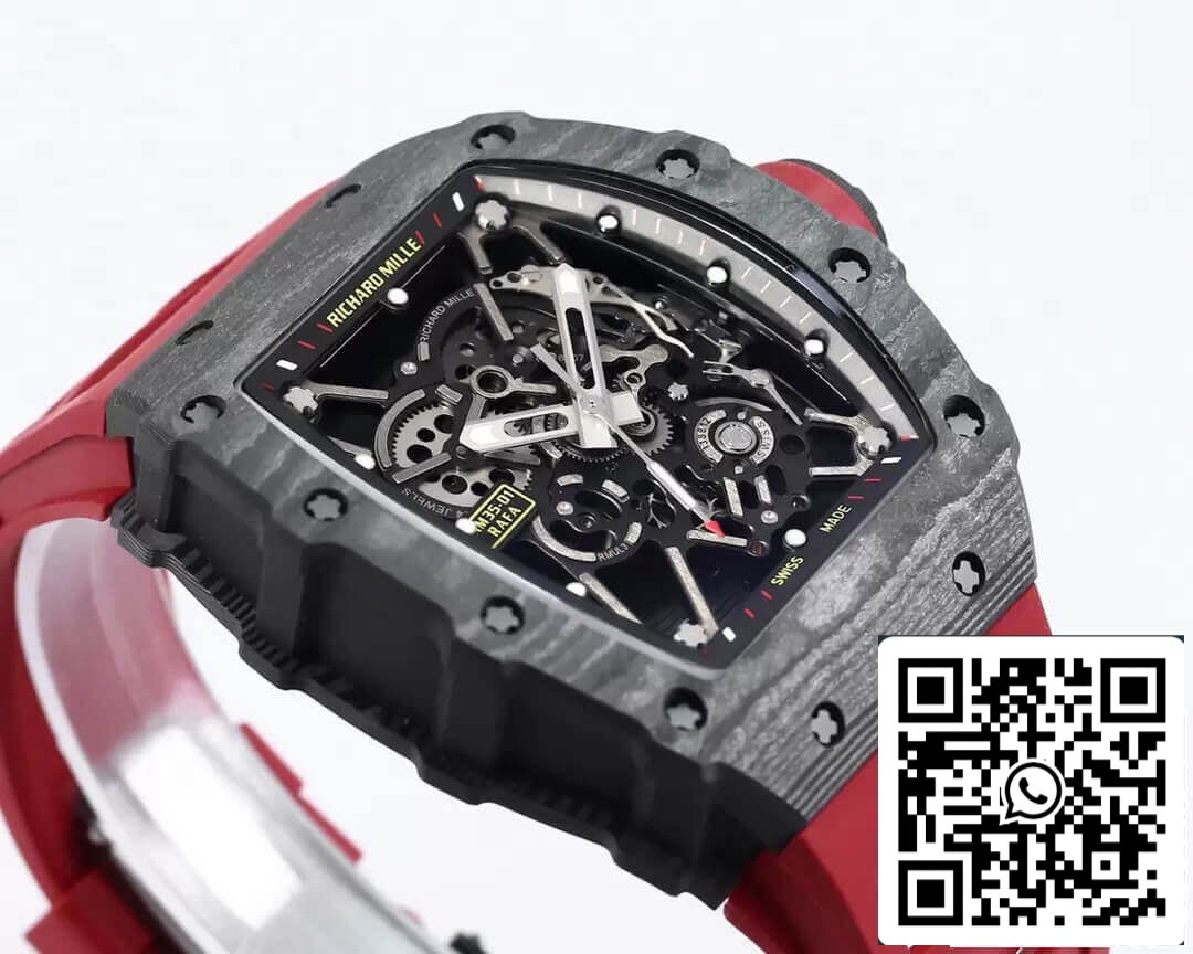 Richard Mille RM35-01 1:1 edizione migliore BBR Fabbrica Gomma cinturino