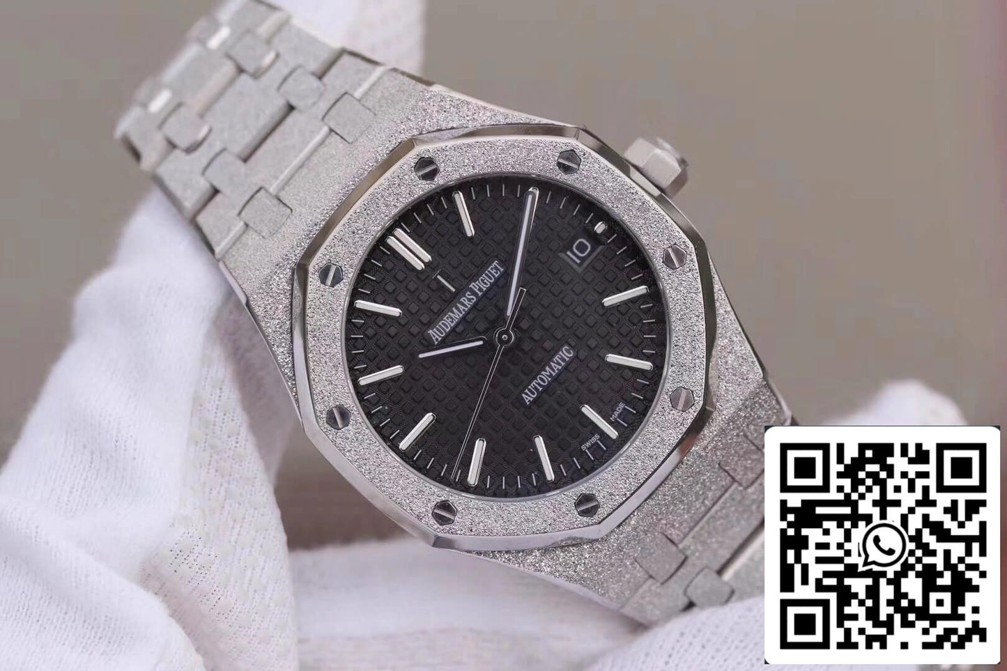 Audemars Piguet Royal Oak 15454BC.GG.1259BC.01 1:1 Best Edition JH Factory Black Dial EU Watch Store