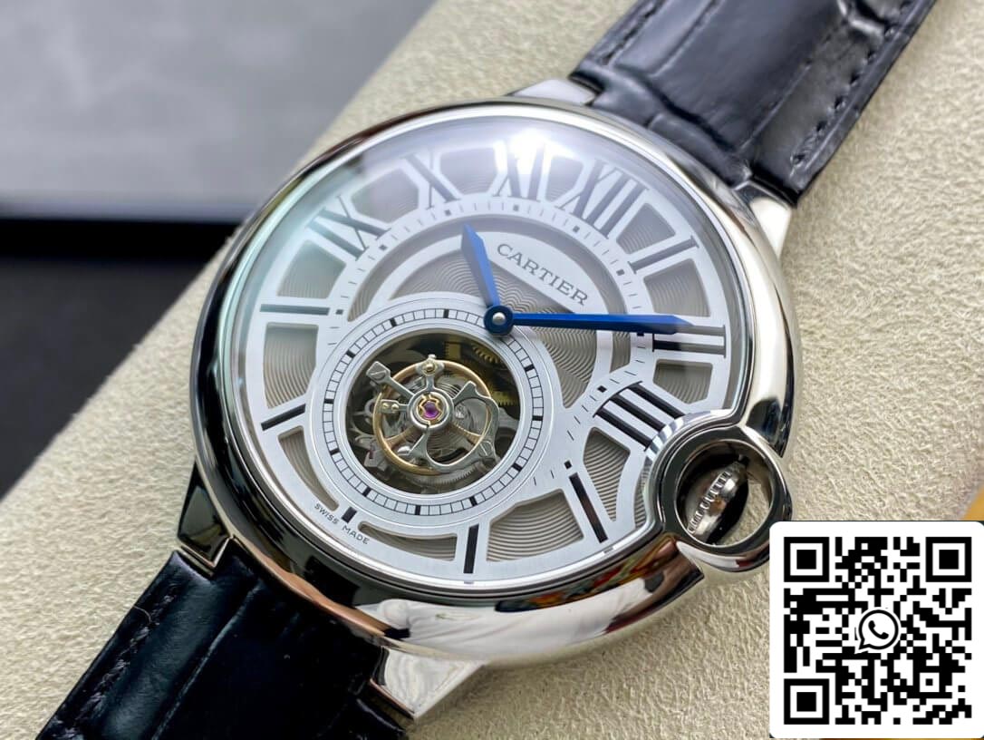Ballon Bleu De Cartier W6920021 1:1 Best Edition BBR Factory Tourbillon Dial US Replica Watch