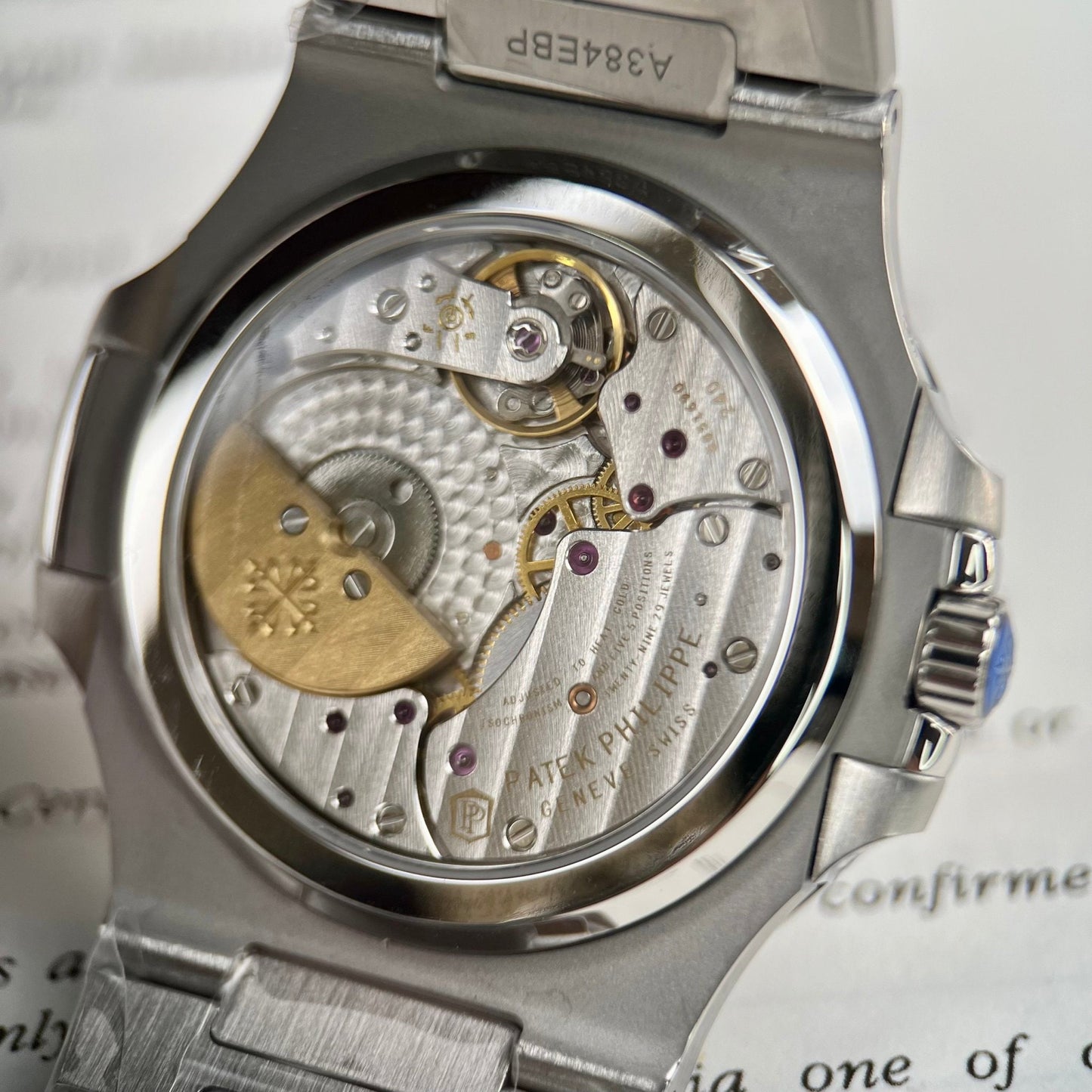 Patek Philippe Nautilus 5712/1A-001 1:1 Best Edition PPF Fabbrica V2 Blue Dial