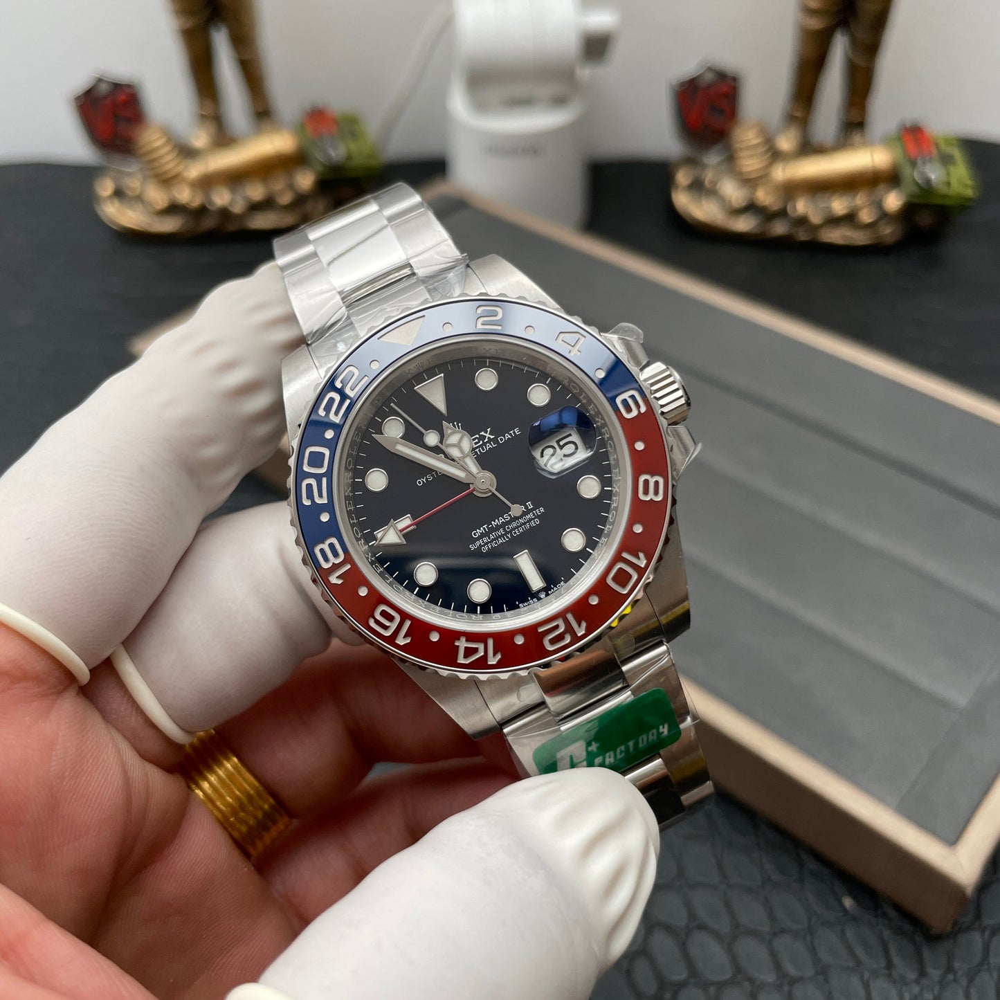 Rolex GMT Master II M126719blro-0003 1:1 edizione migliore C+ Fabbrica quadrante blu