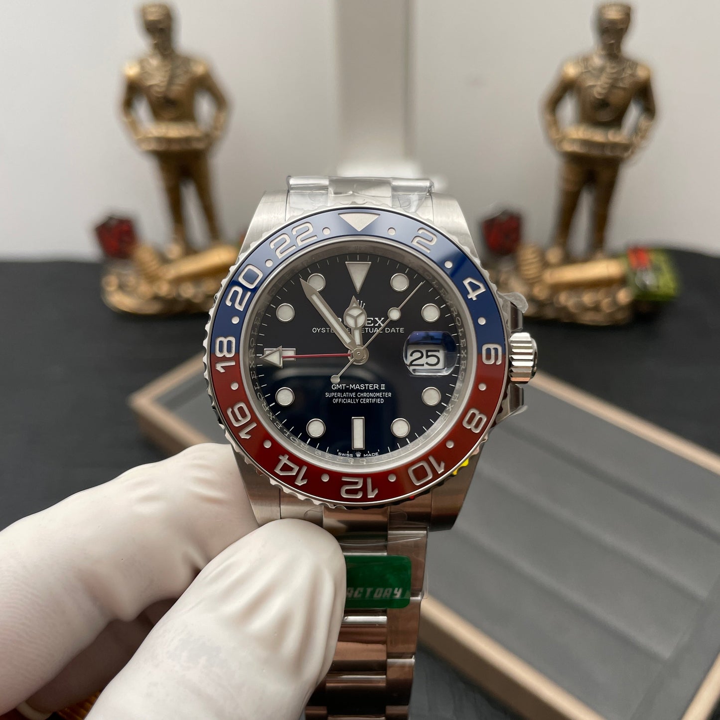 Rolex GMT Master II M126719blro-0003 1:1 edizione migliore C+ Fabbrica quadrante blu