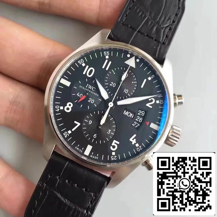 IWC Pilot IW37777 1:1 Best Edition ZF Factory Black Dial US Replica Watch