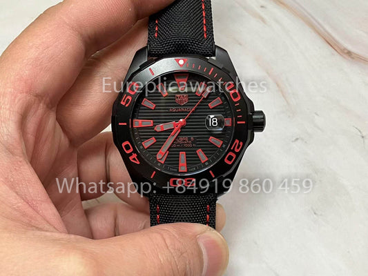 Tag Heuer Aquaracer WAY208C.RHZ4937 1:1 Best Edition V6 Fabbrica Black Dial Swiss