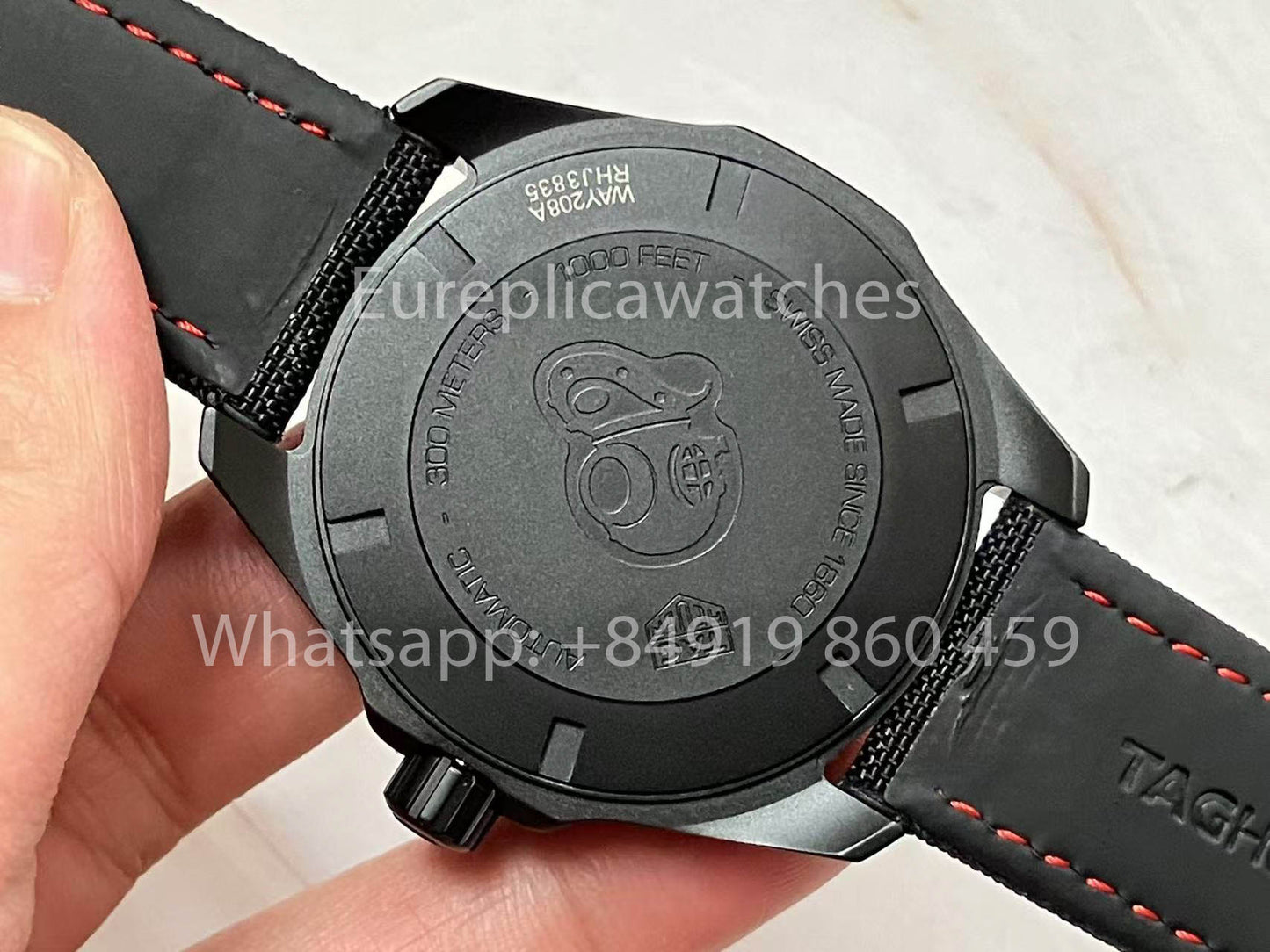 Tag Heuer Aquaracer WAY208C.RHZ4937 1:1 Best Edition V6 Fabbrica Black Dial Swiss