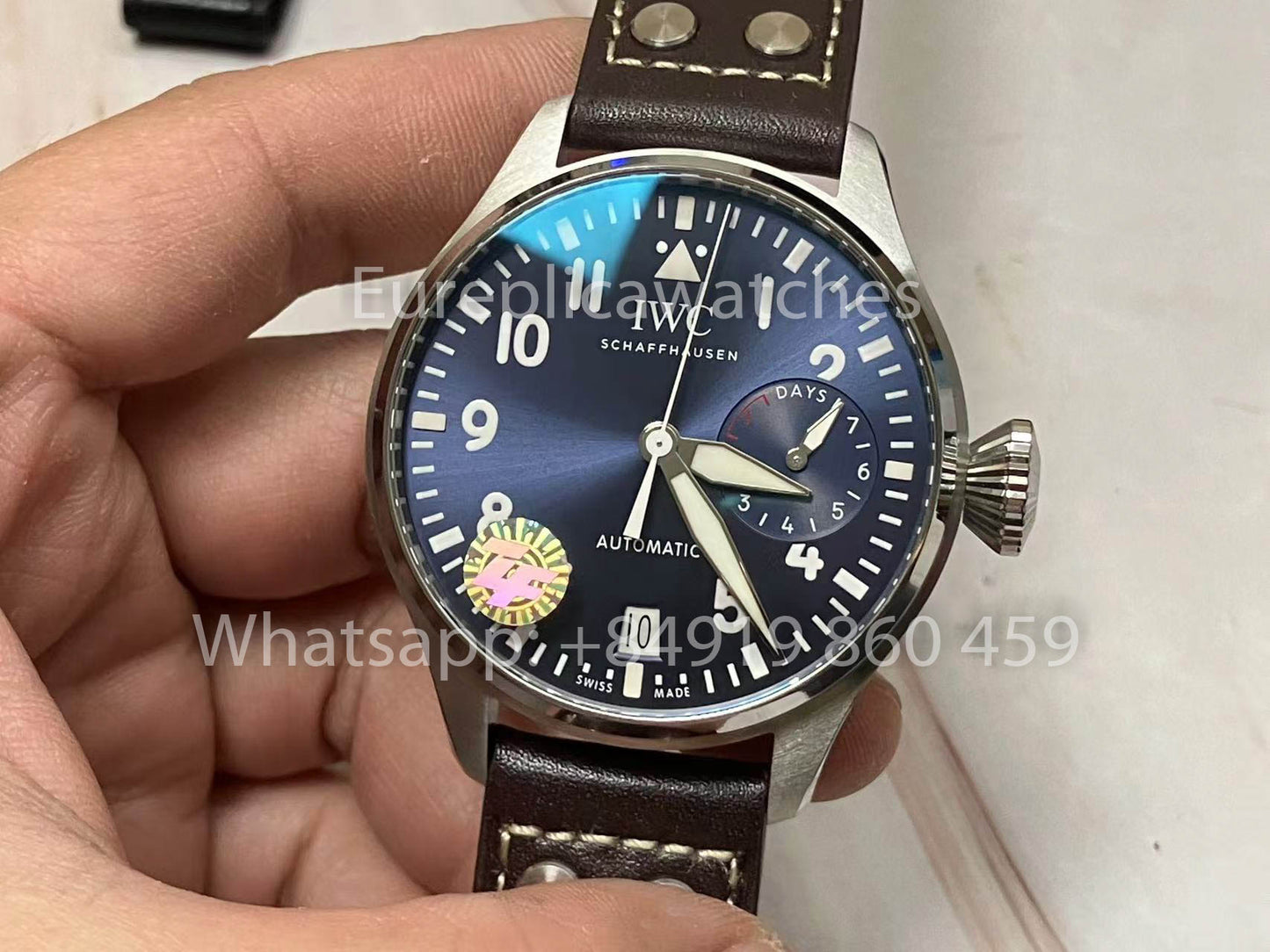 IWC Pilot IW501002 ZF Fabbrica 1:1 Super Clone Versão mais recente 2025