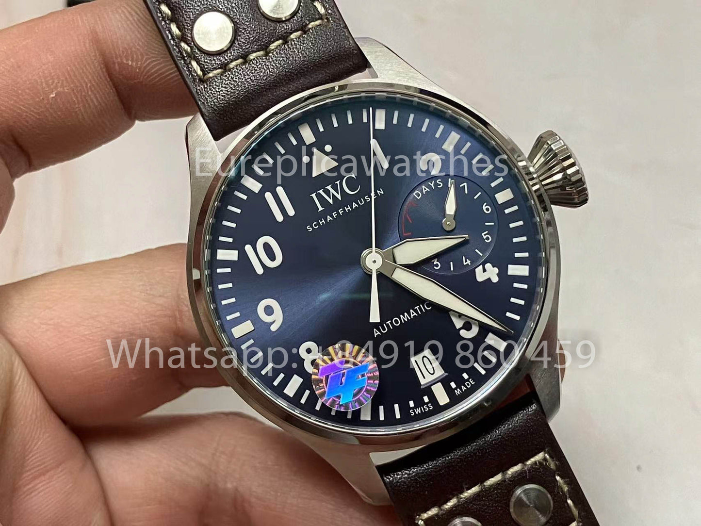 IWC Pilot IW501002 ZF Fabbrica 1:1 Super Clone Versão mais recente 2025