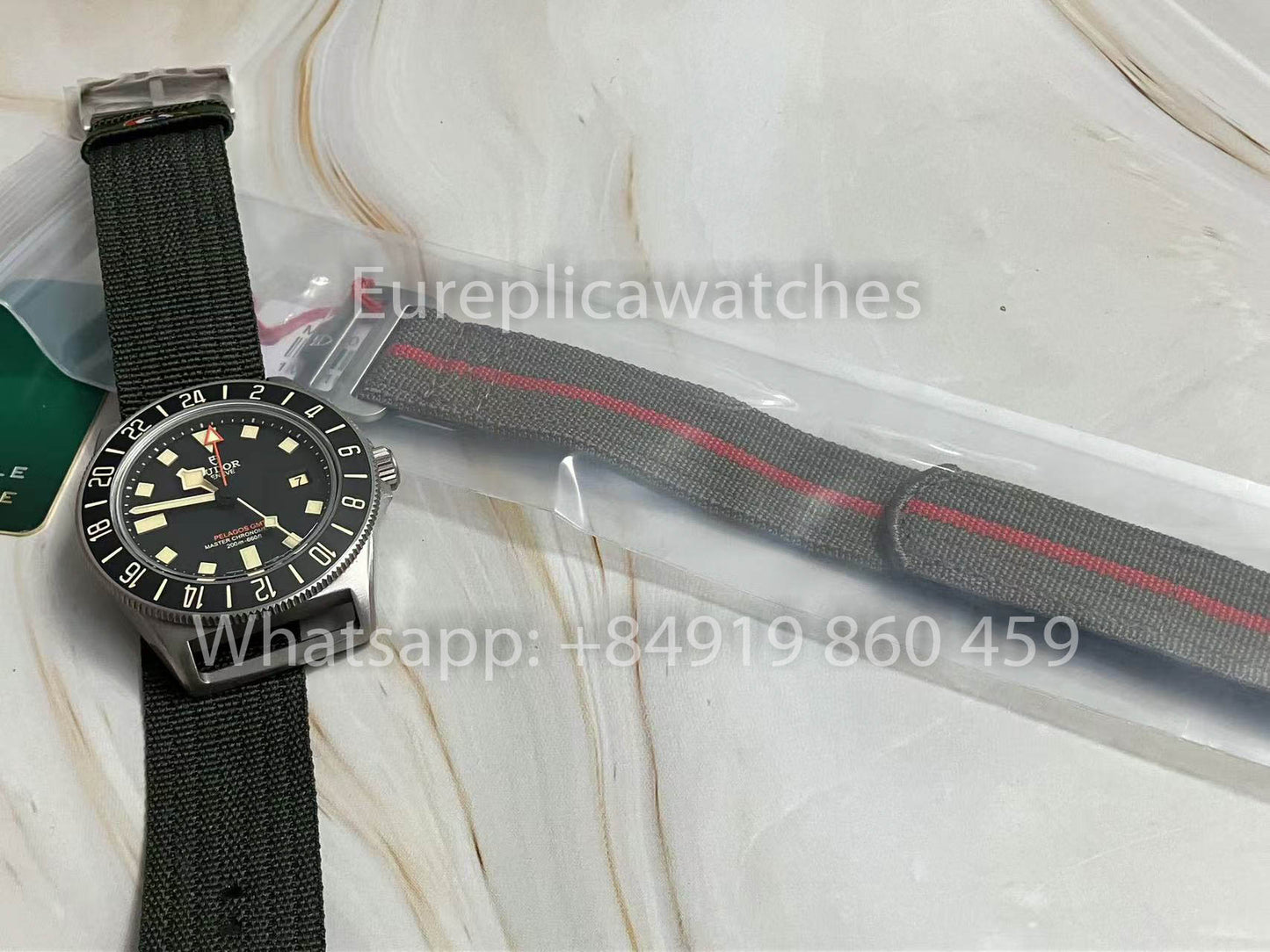 Tudor Pelagos FXD GMT Titanium M2542G247NU M+ Fabbrica versão melhor 1:1 Fotos reais