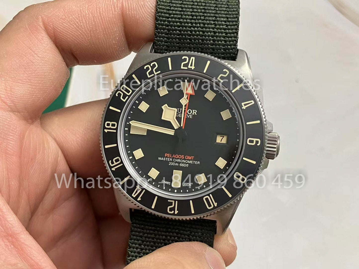 Tudor Pelagos FXD GMT Titanium M2542G247NU M+ Fabbrica versão melhor 1:1 Fotos reais
