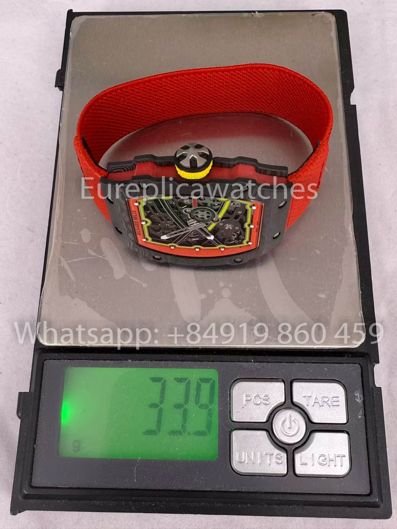 replica Richard Mille RM67-02 Alexander Zverev Carbon NTPT 1:1 Best Clone V5 Newest Version