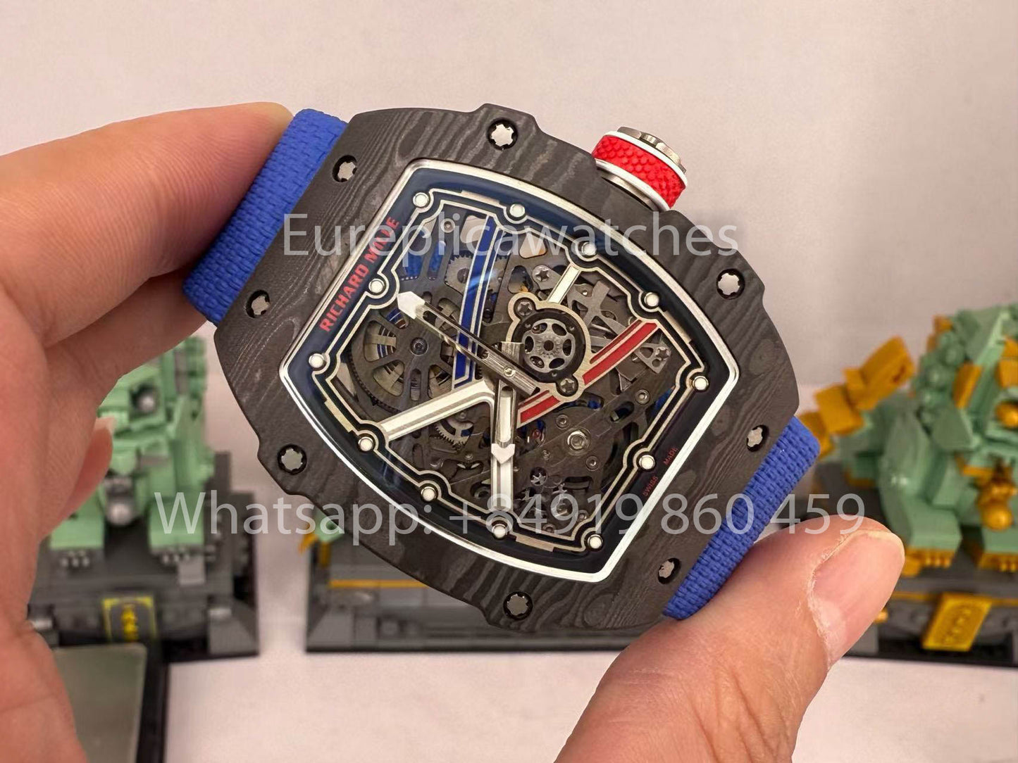 replica Richard Mille RM67-02 Sebastien Ogier Carbon NTPT 1:1 Best Clone V5 Newest Version