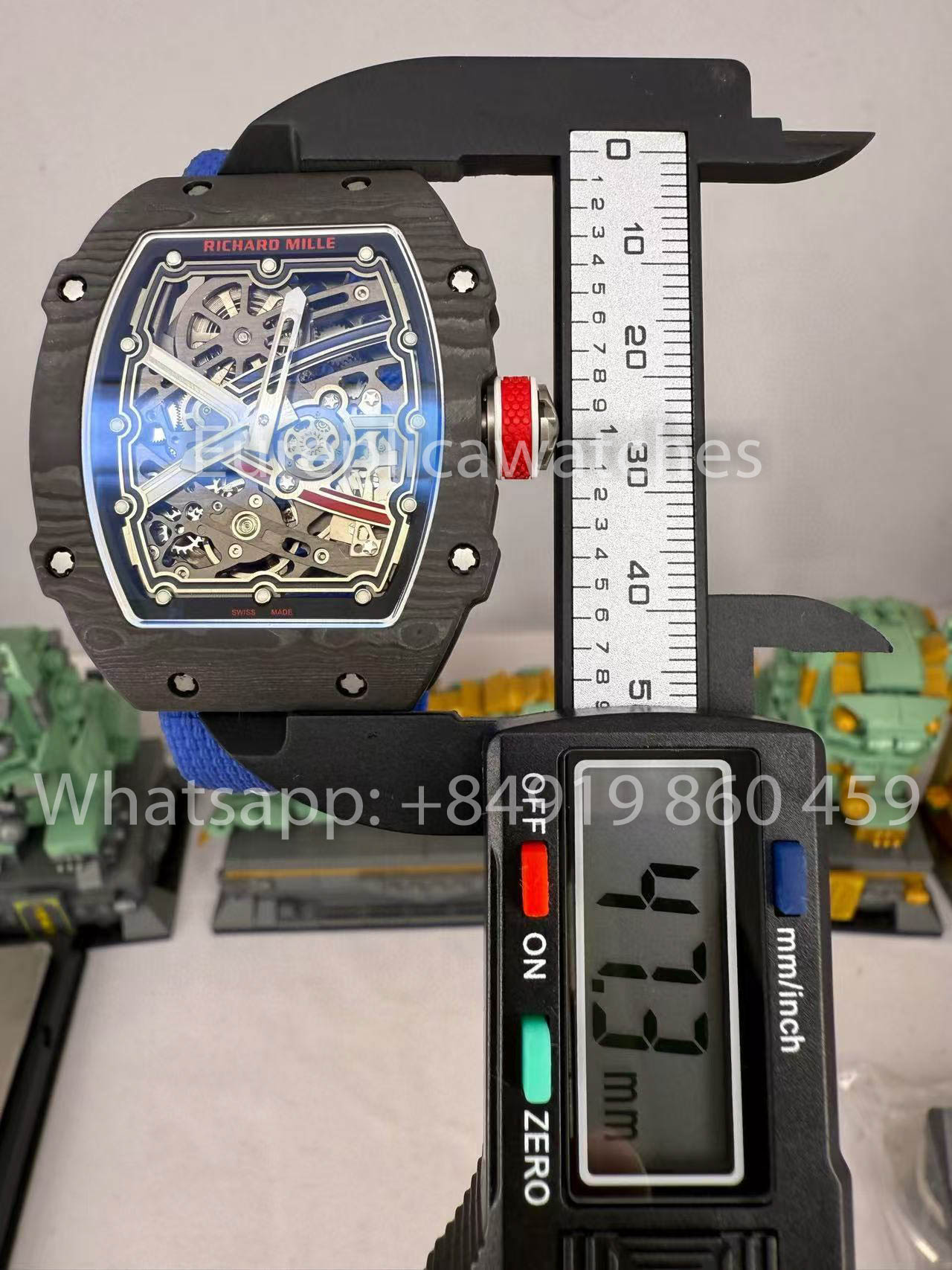 replica Richard Mille RM67-02 Sebastien Ogier Carbon NTPT 1:1 Best Clone V5 Newest Version
