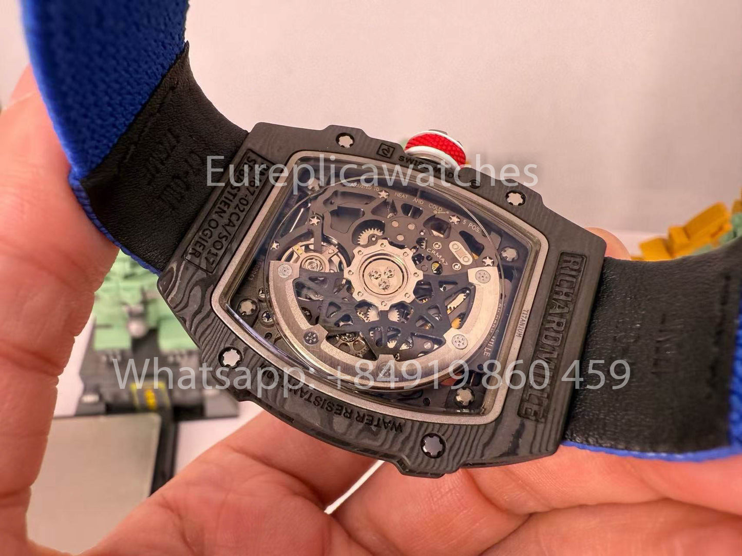 replica Richard Mille RM67-02 Sebastien Ogier Carbon NTPT 1:1 Best Clone V5 Newest Version