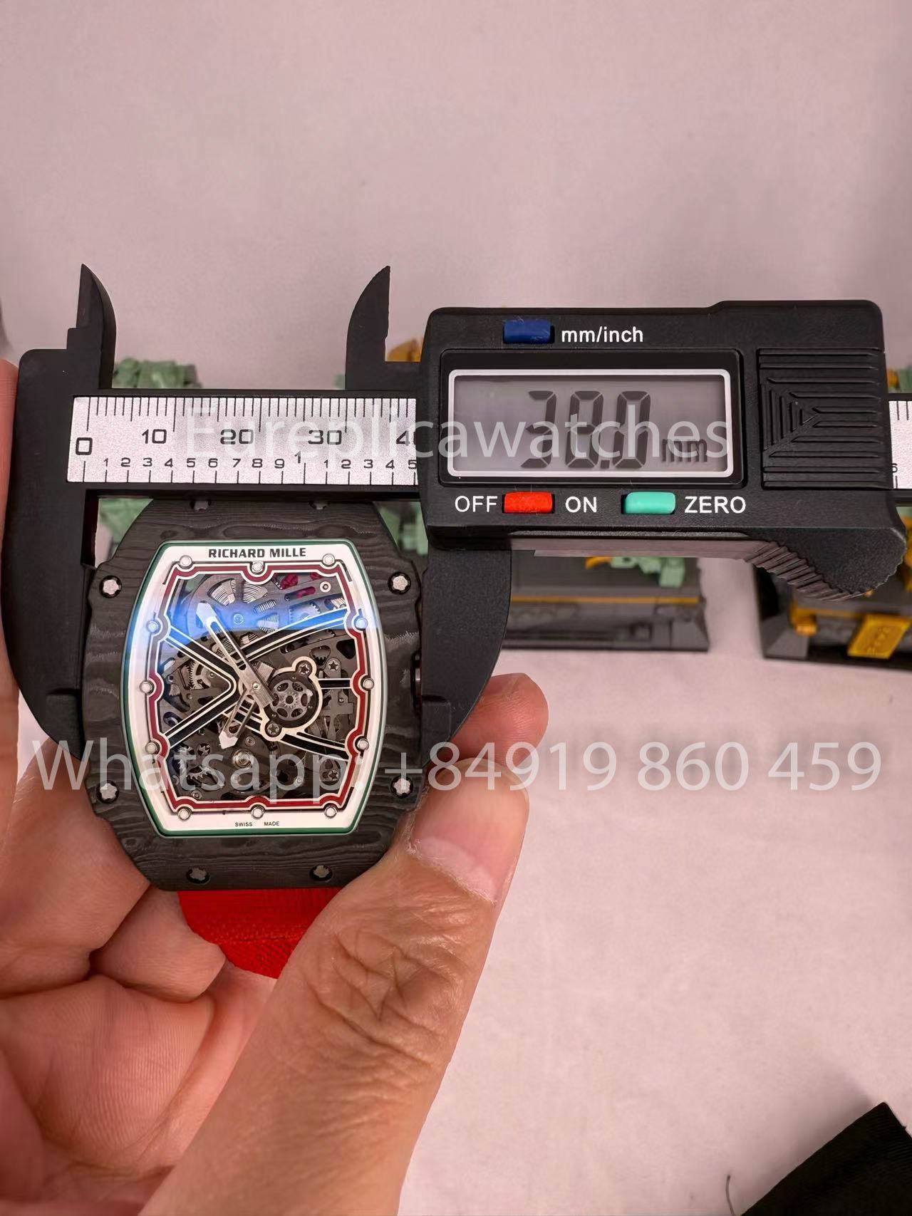 replica Richard Mille RM67-02 Extra Flat Carbon NTPT 1:1 Best Clone V5 Newest Version