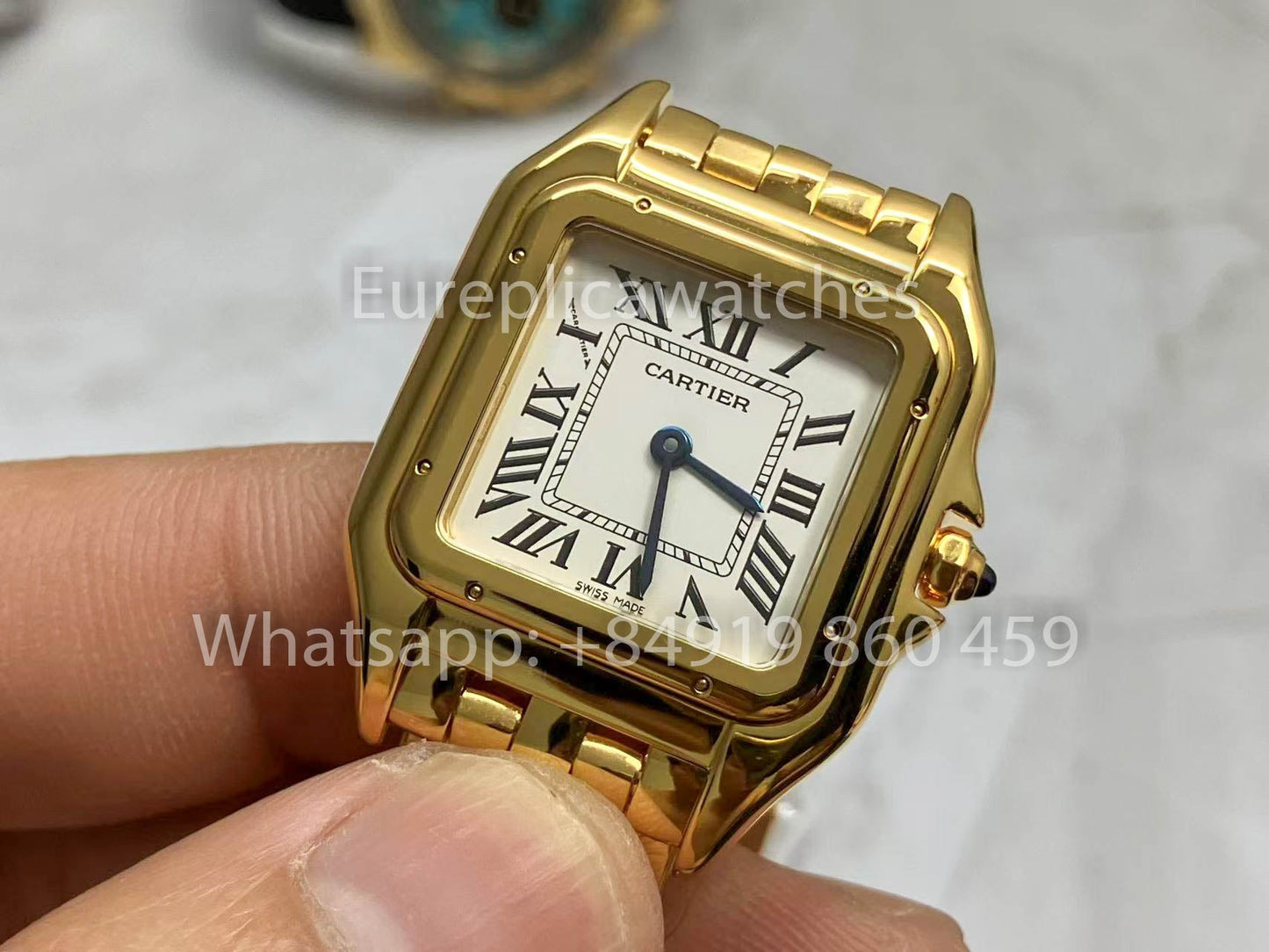Panthere De Cartier WGPN0009 27MM versione migliore 1:1 BV Fabbrica 18k Oro plated