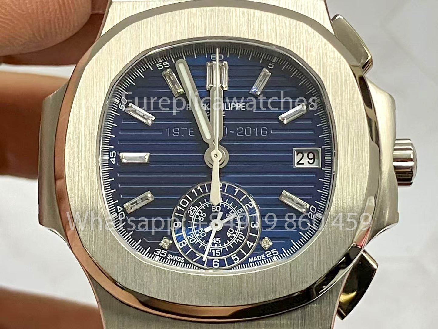 Patek Philippe Nautilus 5976/1G 1:1 edizione migliore 3K Fabbrica V2 acciaio inossidabile