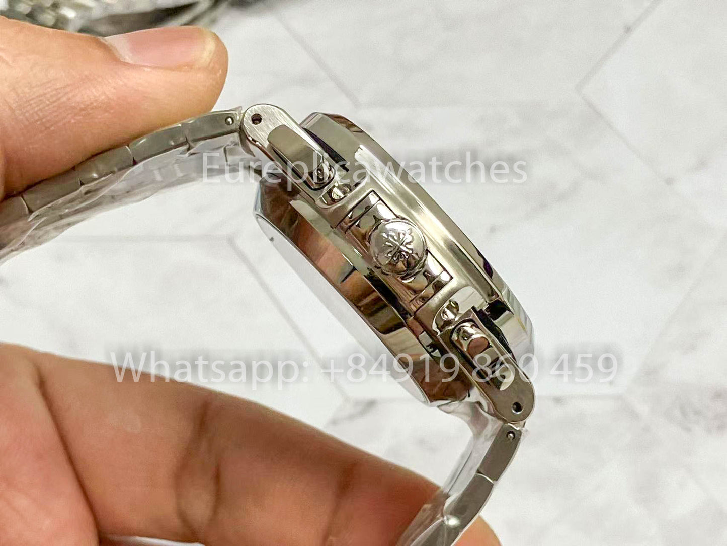 Patek Philippe Nautilus 5976/1G 1:1 edizione migliore 3K Fabbrica V2 acciaio inossidabile