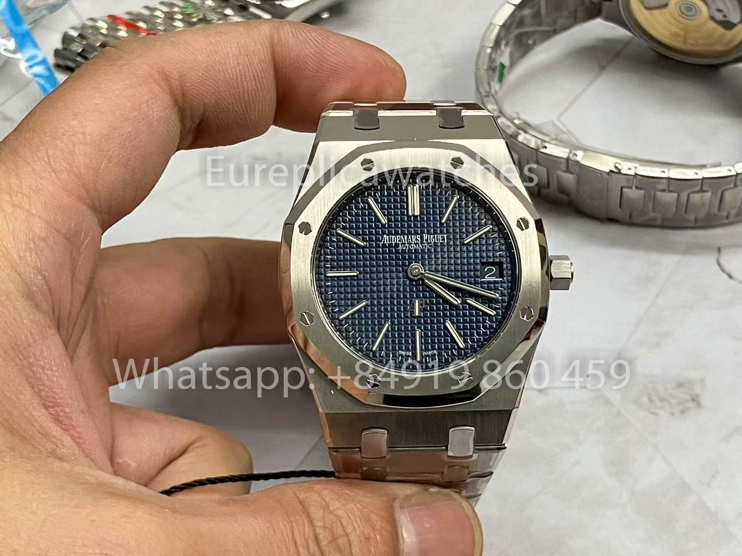 Audemars Piguet Royal Oak 16202ST.OO.1240ST.01 1:1 Best Edition ZF Fabbrica Blue Dial