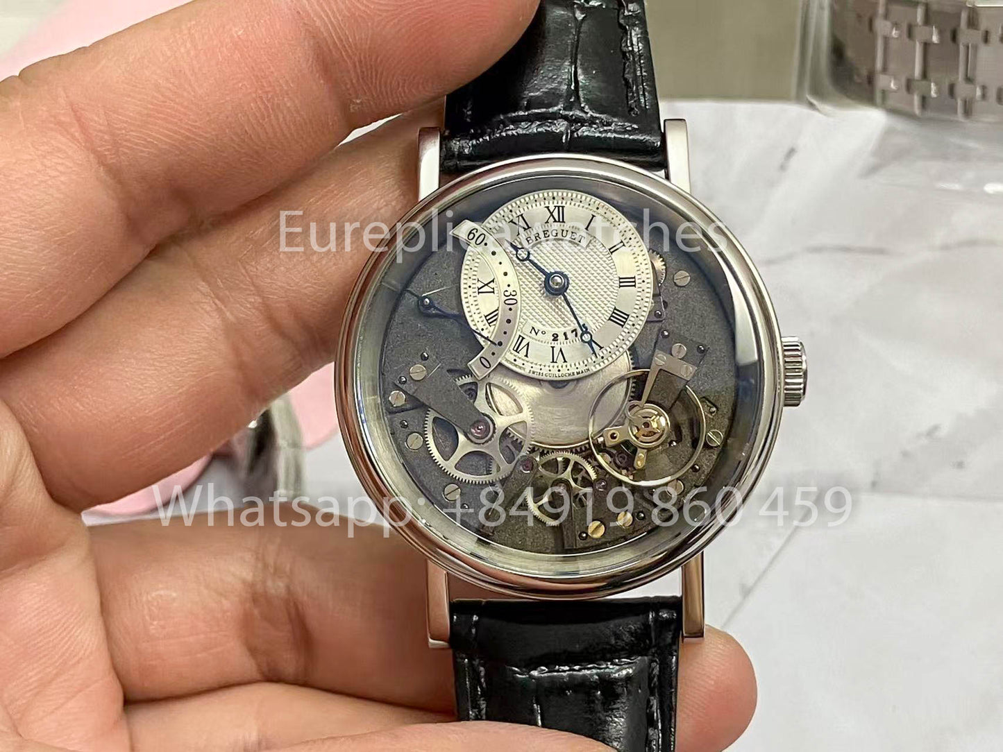 Breguet Tradition 7097 7097BB/G1/9WU 1:1 Best Edition ZF Fabbrica 18k White Gold