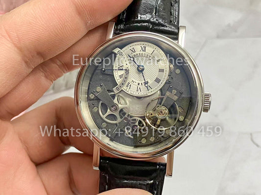Breguet Tradition 7097 7097BB/G1/9WU 1:1 Best Edition ZF Fabbrica 18k White Gold