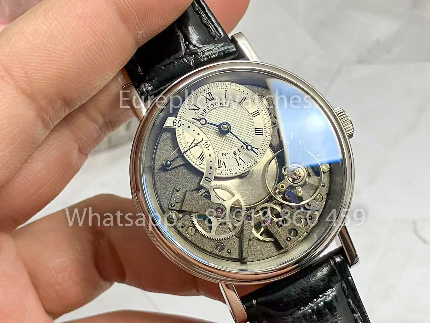 Breguet Tradition 7097 7097BB/G1/9WU 1:1 Best Edition ZF Fabbrica 18k White Gold