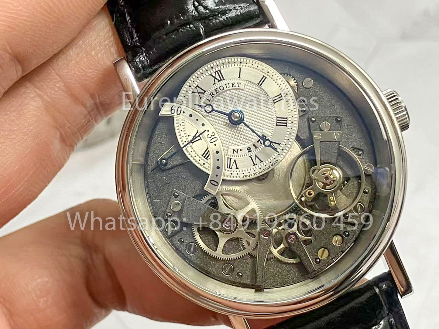Breguet Tradition 7097 7097BB/G1/9WU 1:1 Best Edition ZF Fabbrica 18k White Gold