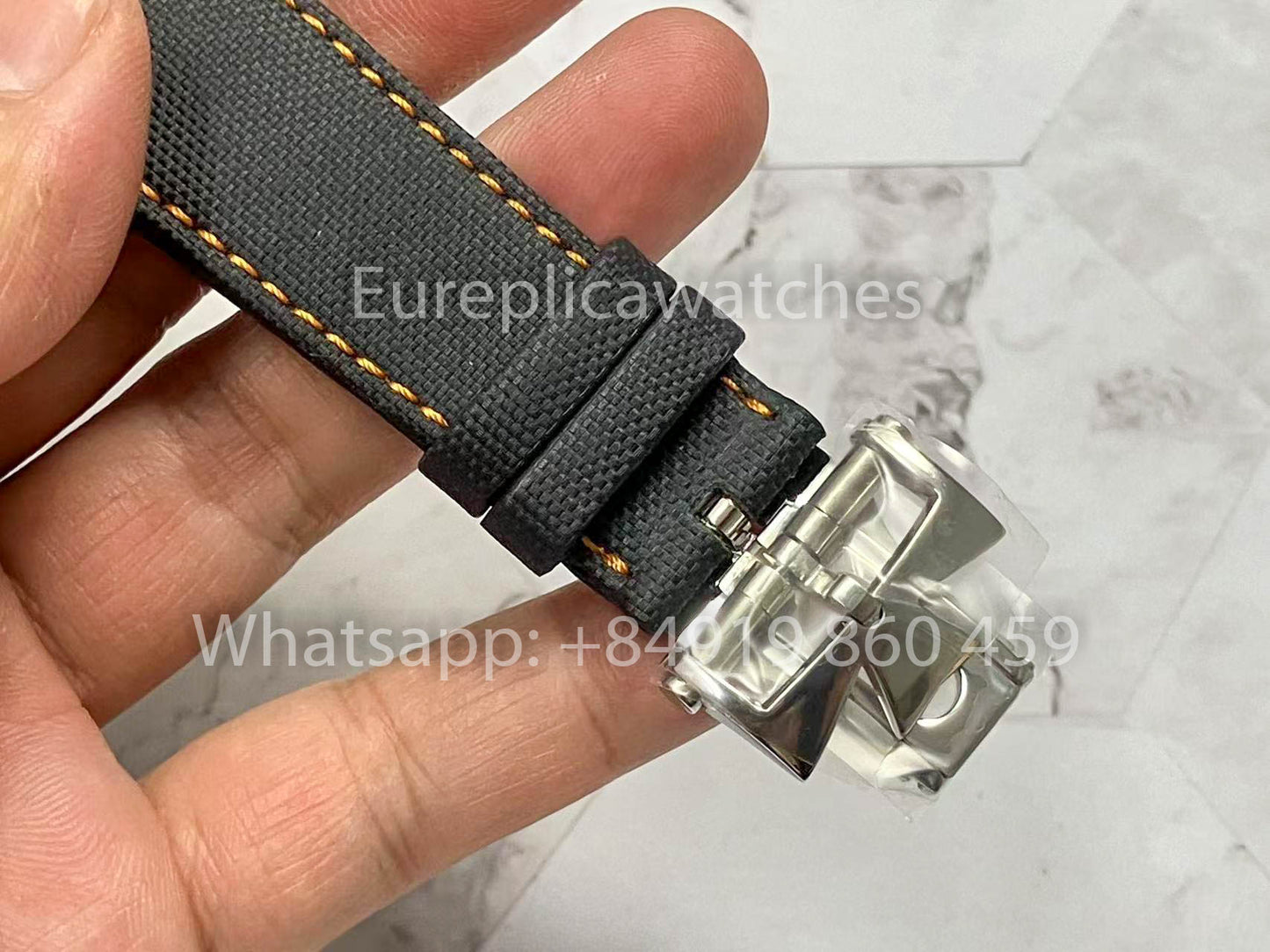 Vacheron Constantin Overseas 5510V/000T-B923 1:1 edizione migliore 8F Fabbrica V2 Grigio-quadrante blu
