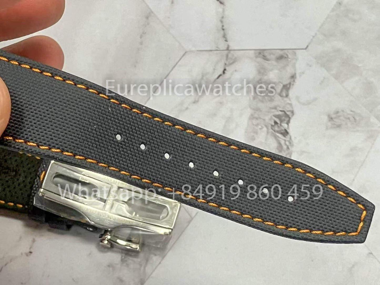 Vacheron Constantin Overseas 5510V/000T-B923 1:1 edizione migliore 8F Fabbrica V2 Grigio-quadrante blu
