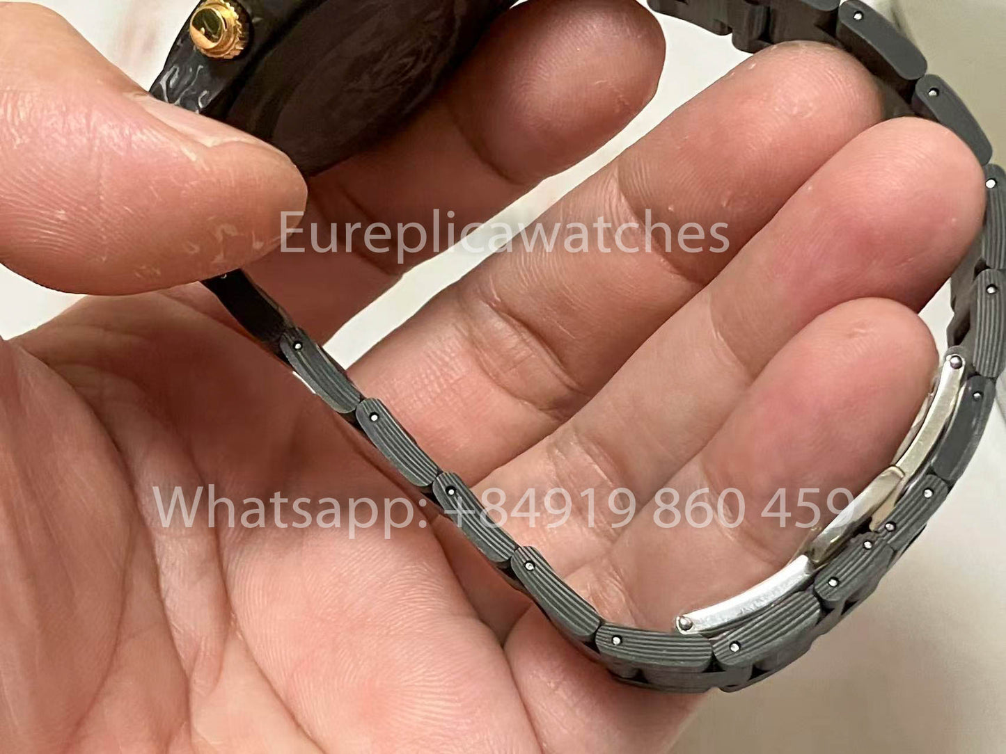 Rolex Daytona Carbonio Shadow em Ouro ZIF REMOULD 1:1 Melhor Clone Relógio Personalizado