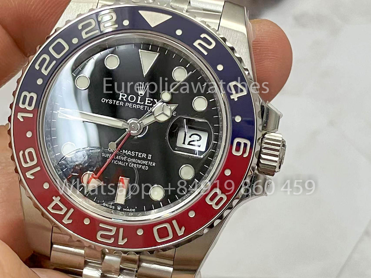 Rolex GMT‑Master II M126710BLRO  versione migliore 1:1 VS Fabbrica V3 Edizione