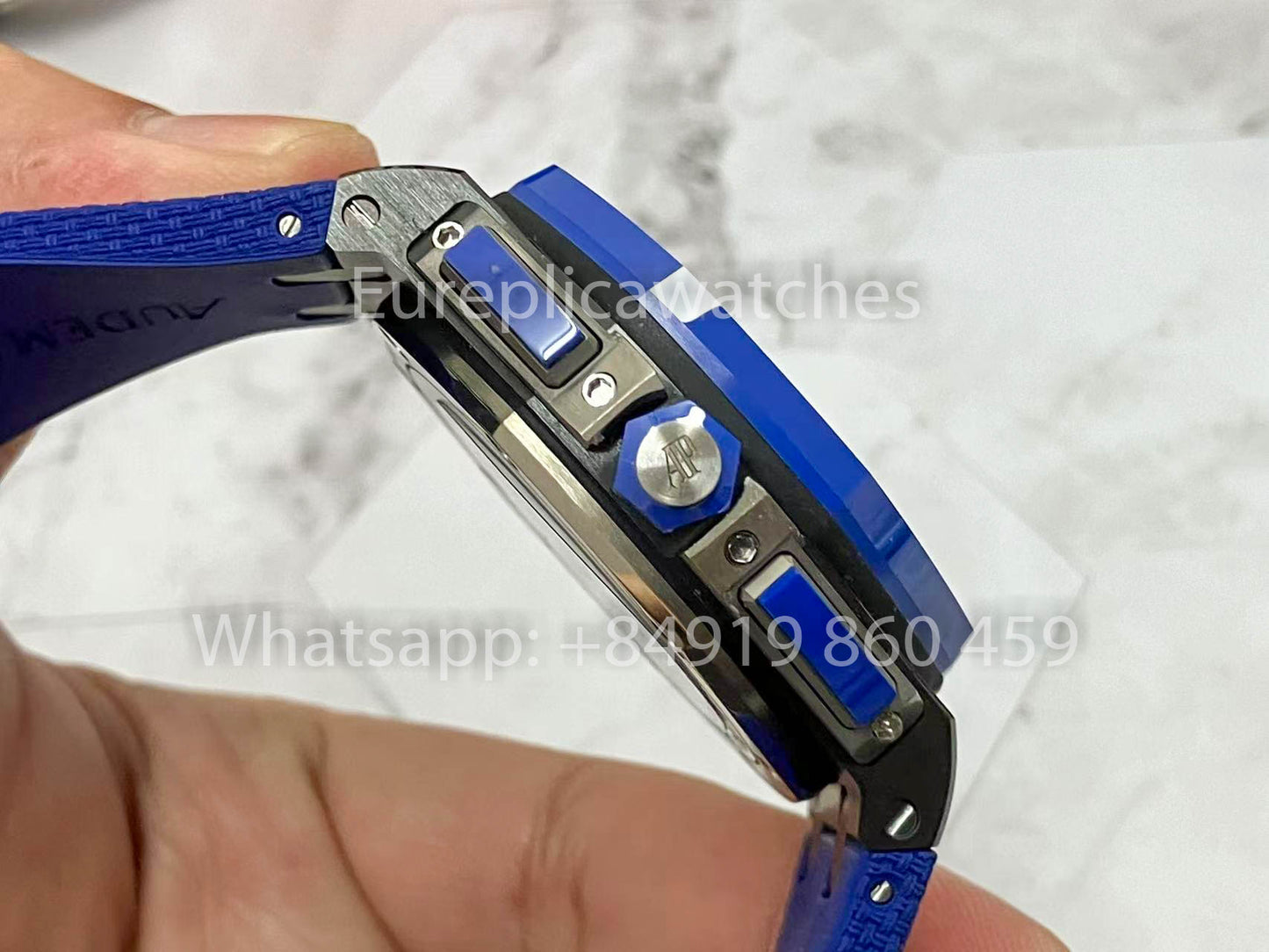 Audemars Piguet Royal Oak Offshore 26405CE.OO.A030CA.01 1:1 Melhor Edição RS Fabbrica Mostrador Azul