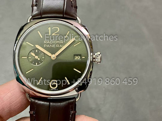 Panerai Luminor PAM1386 PAM 13861:1 versione migliore VS Fabbrica quadrante verde
