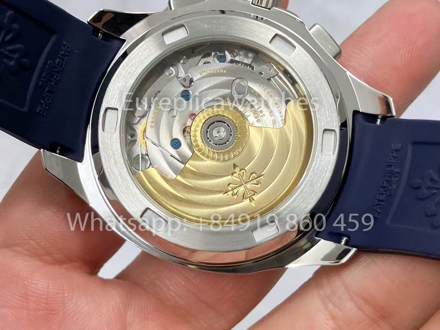 Patek Philippe Aquanaut 5968A-001 Blu Gomma cinturino versione migliore 1:1 3K Fabbrica