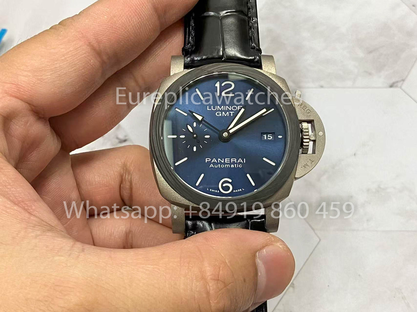 Panerai Luminor PAM01279 1:1 edizione migliore VS Fabbrica quadrante blu