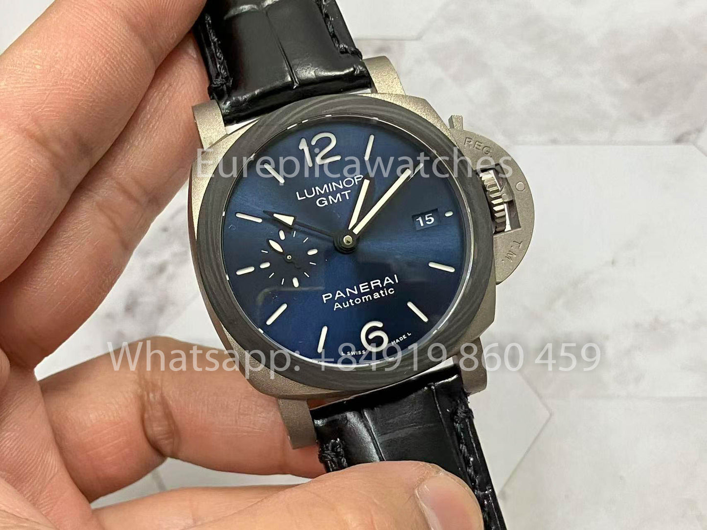 Panerai Luminor PAM01279 1:1 edizione migliore VS Fabbrica quadrante blu