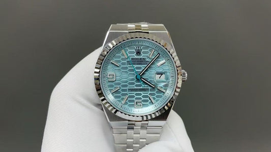 Rolex Land-Dweller 127236-0001 quadrante blu versione migliore 1:1 ES Fabbrica