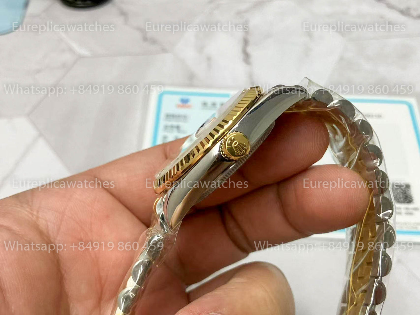 Rolex Datejust M126233-0029 Custom Oro 18k versione migliore 1:1