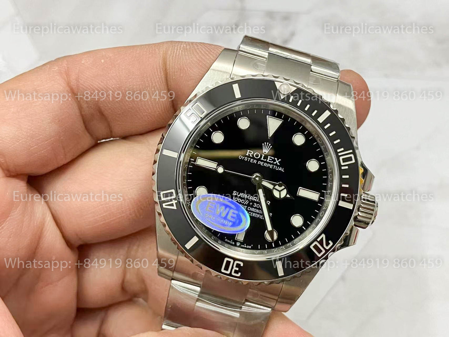 Rolex Submariner 114060-97200 EWE Fabbrica versione migliore 1:1 Black Dial
