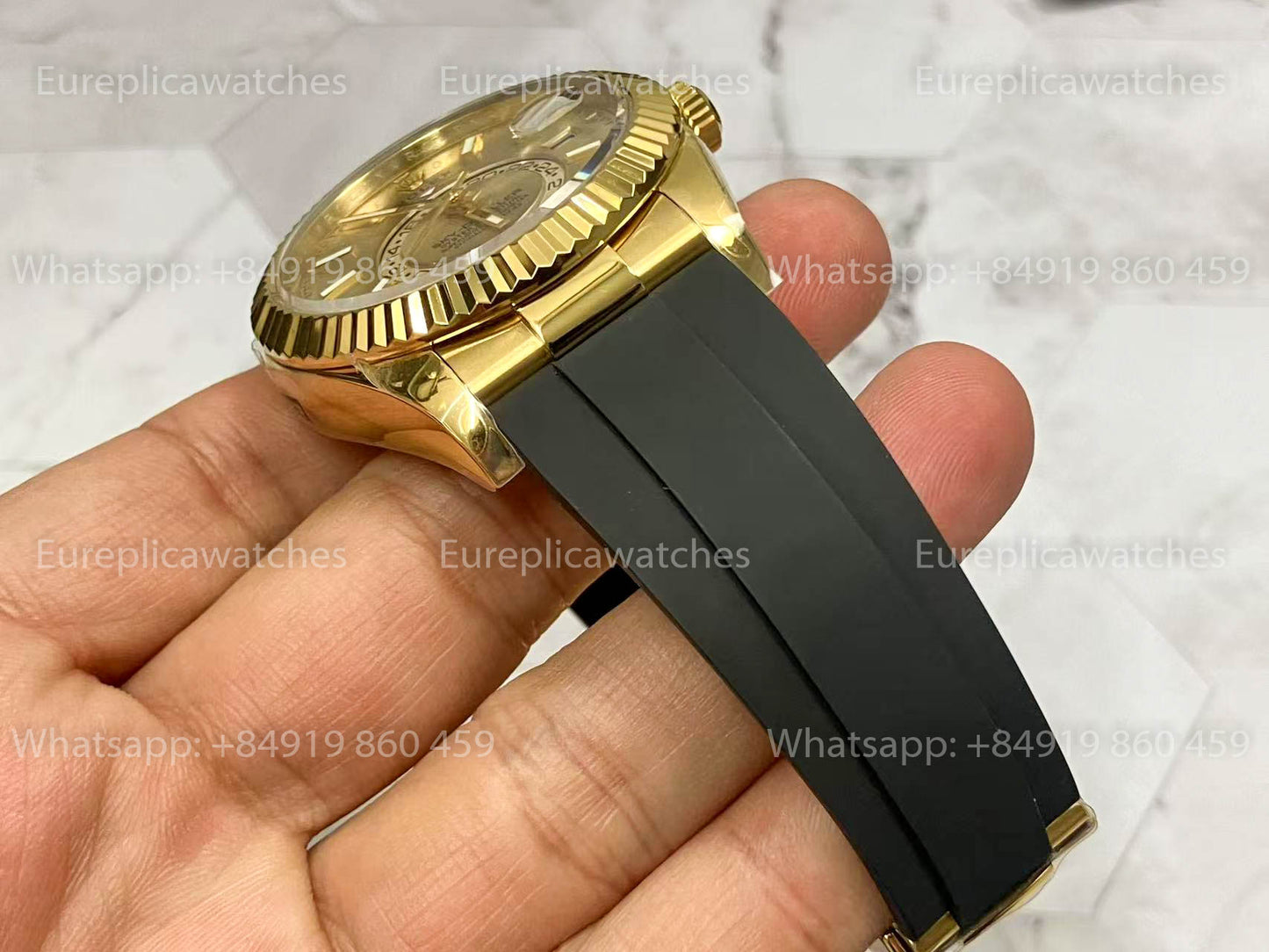 Rolex Oyster Perpetual Sky-Dweller M336239 Silver dial 1:1 Best Clone ZF Fabbrica 190 gram